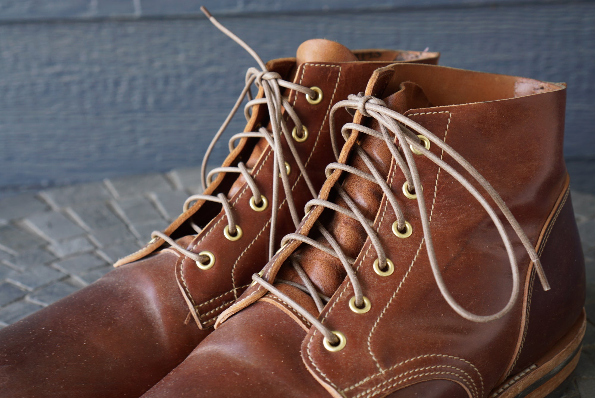 60" Extra Thick Italian Round Waxed Laces