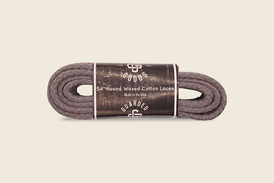54" Round Braided Cord Waxed Boot Laces