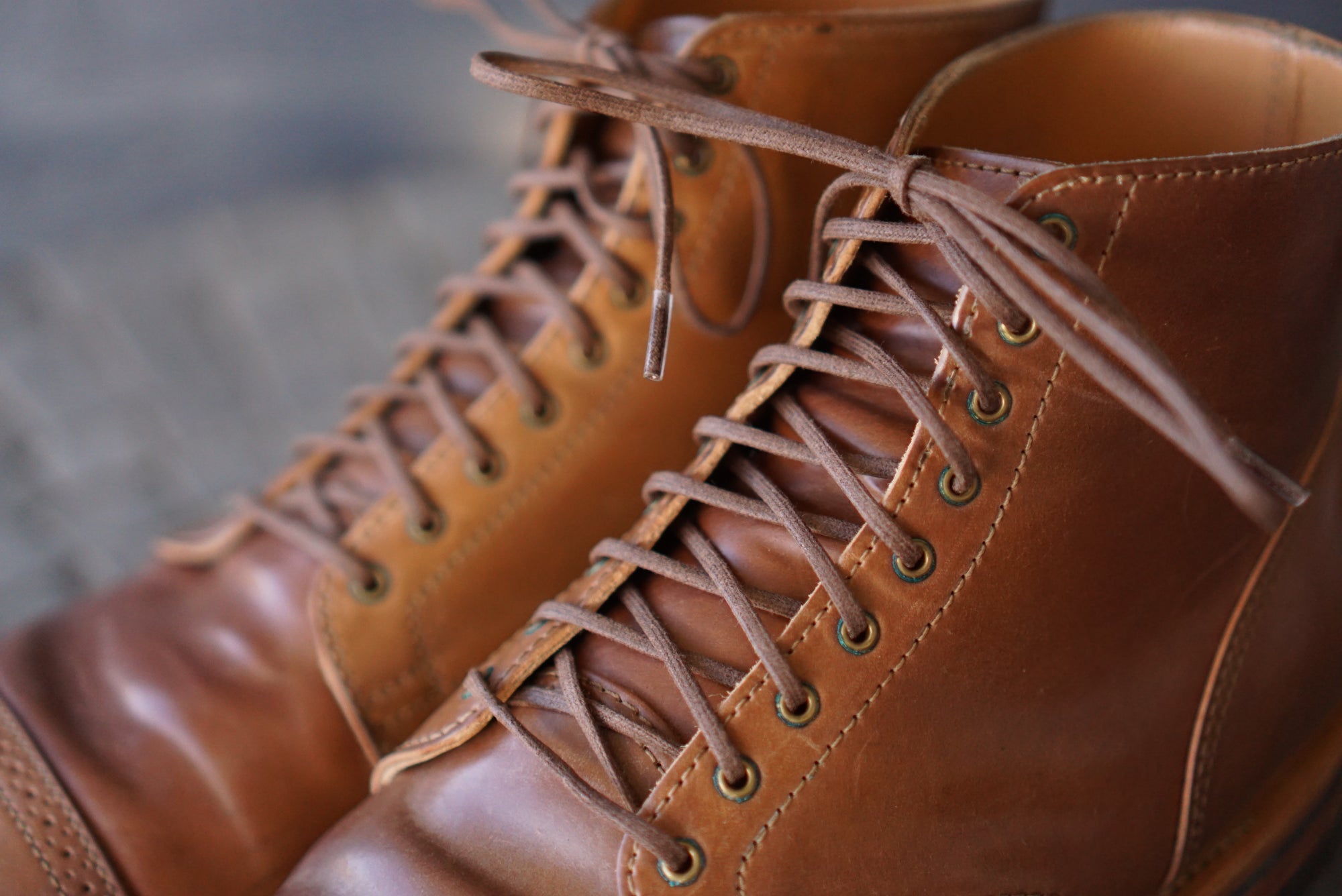 60" Round Cord Waxed Boot Laces