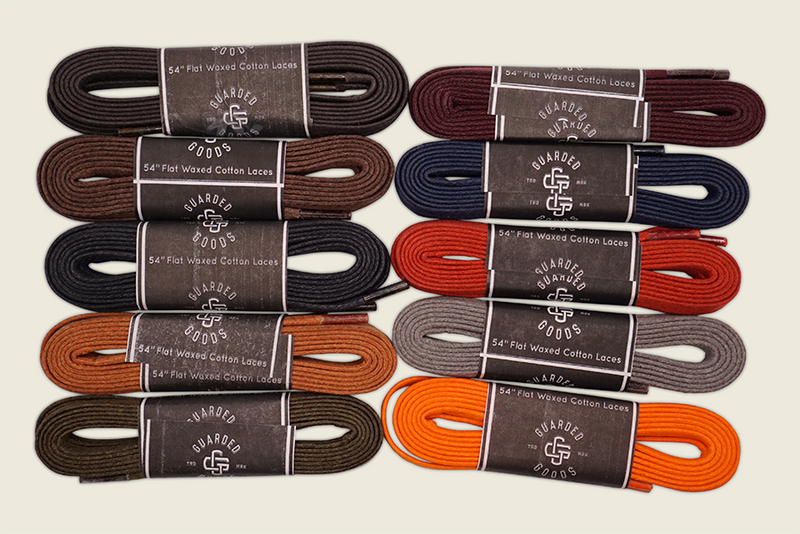 Round versus flat laces