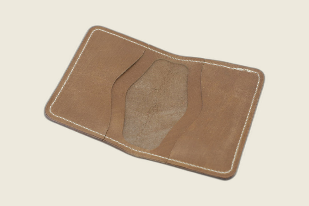 Warden - Natural Workshoe Butt & Natural Chromexcel Horsehide (Horween) Bifold