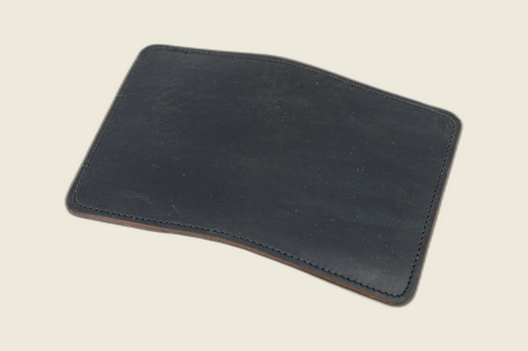 Warden - Navy Workshoe Butt & Natural Chromexcel Horsehide (Horween) Bifold