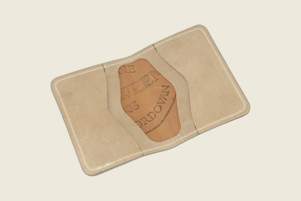 Warden - Unglazed Natural Shell Cordovan & Natural Chromexcel Horsehide (Horween) — photo 2 of 2
