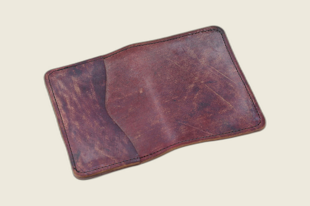 Warden - Marbled Burgundy Shell Cordovan (Rocado) — photo 1 of 2