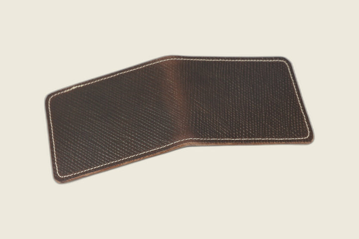 Stronghold - Dark Brown Russian Grain Shell Cordovan (Toscana Italia) Bifold