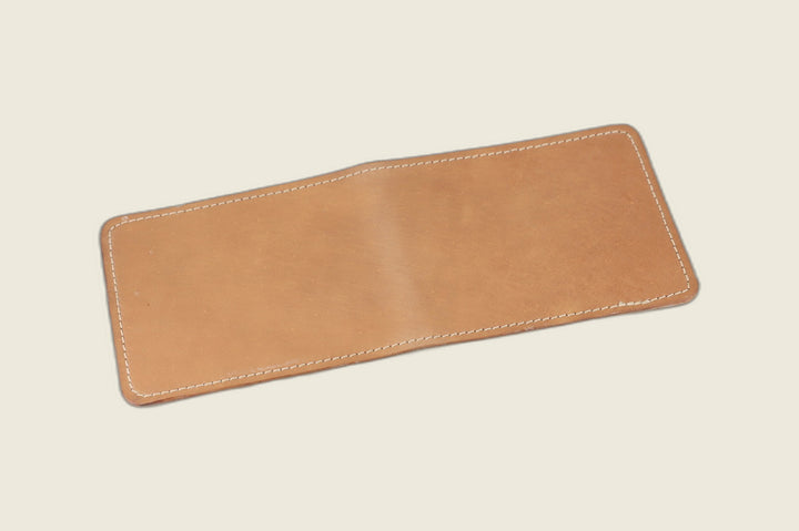 Stronghold - Natural Glazed Shell Cordovan (Comipel) Bifold