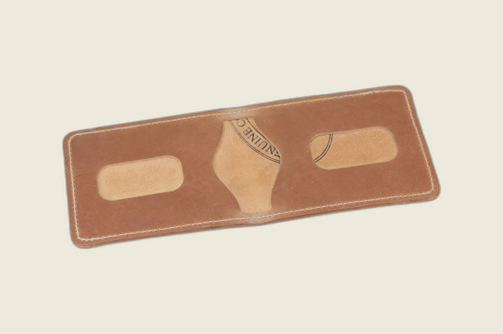 Stronghold - Natural Glazed Shell Cordovan (Comipel) Bifold