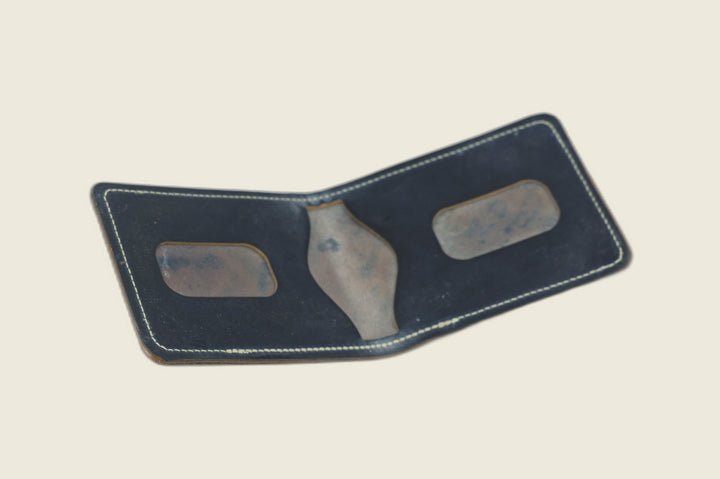 Stronghold - Navy Shell Cordovan (Rocado) Bifold