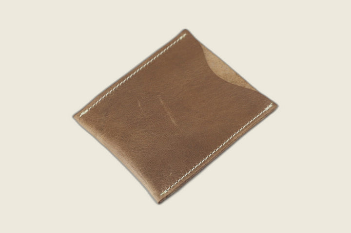 Safeguard ID Window - Natural Chromexcel Horsehide (Horween) Front Pocket