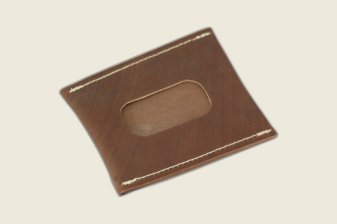 Safeguard ID Window - Light Brown Shell Cordovan (Toscana Italia) Front Pocket