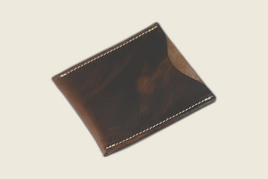 Safeguard ID Window - Natural Workshoe Butt (Horween) Front Pocket