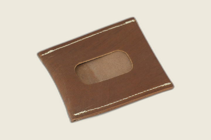 Safeguard ID Window - Light Brown Shell Cordovan (Toscana Italia) Front Pocket