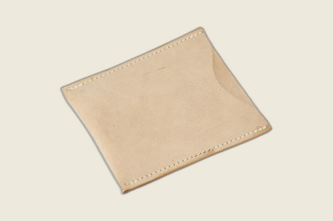 Safeguard ID Window - Unglazed Natural Shell Cordovan (Cloe) Front Pocket