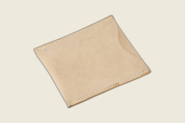 Safeguard ID Window - Unglazed Natural Shell Cordovan (Cloe) Front Pocket