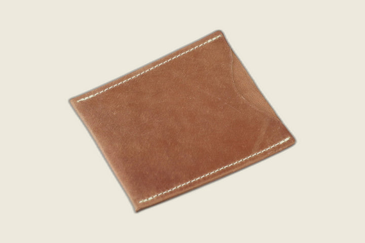 Safeguard ID Window - Marbled Light Brown Shell Cordovan (Rocado) Front Pocket
