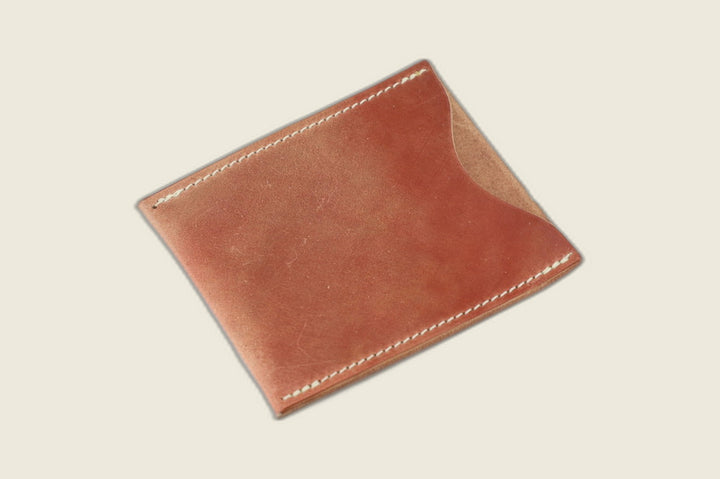 Safeguard ID Window - Marbled Whiskey Shell Cordovan (Rocado) Front Pocket