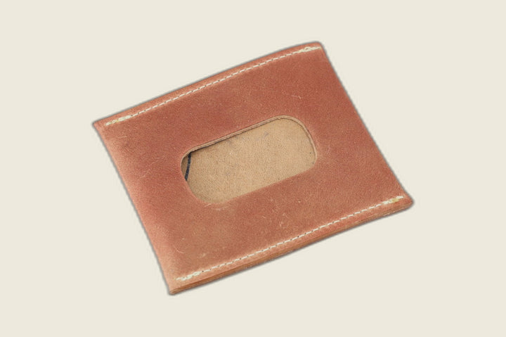 Safeguard ID Window - Marbled Whiskey Shell Cordovan (Rocado) Front Pocket
