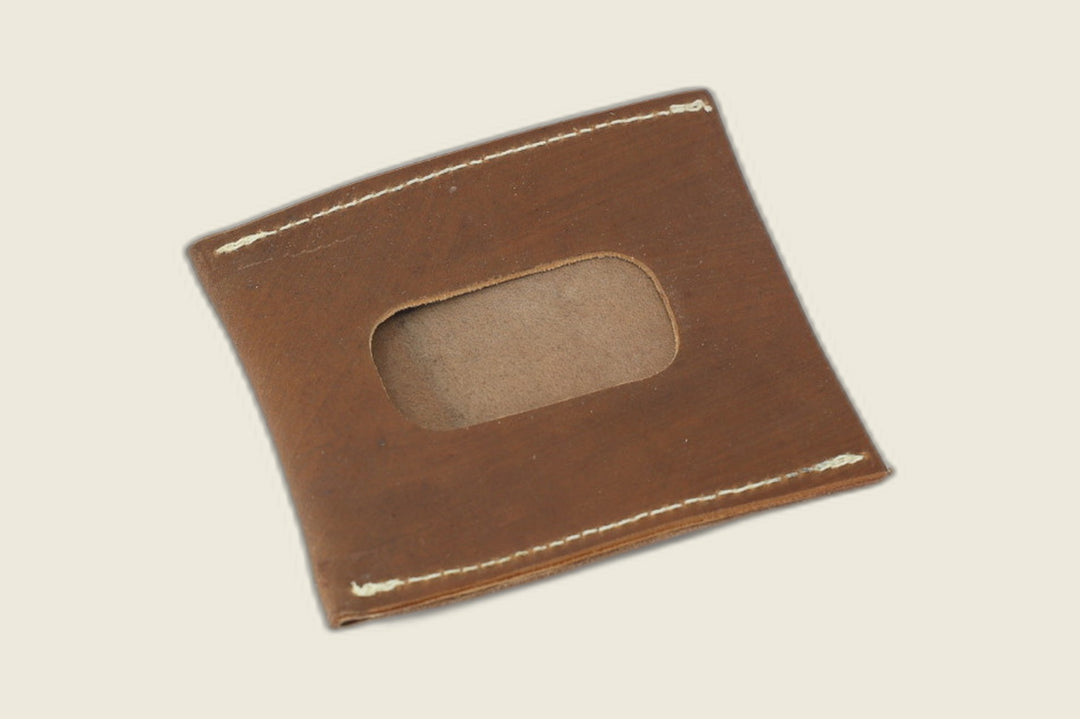 Safeguard ID Window - Light Brown Shell Cordovan (Toscana Italia) Front Pocket