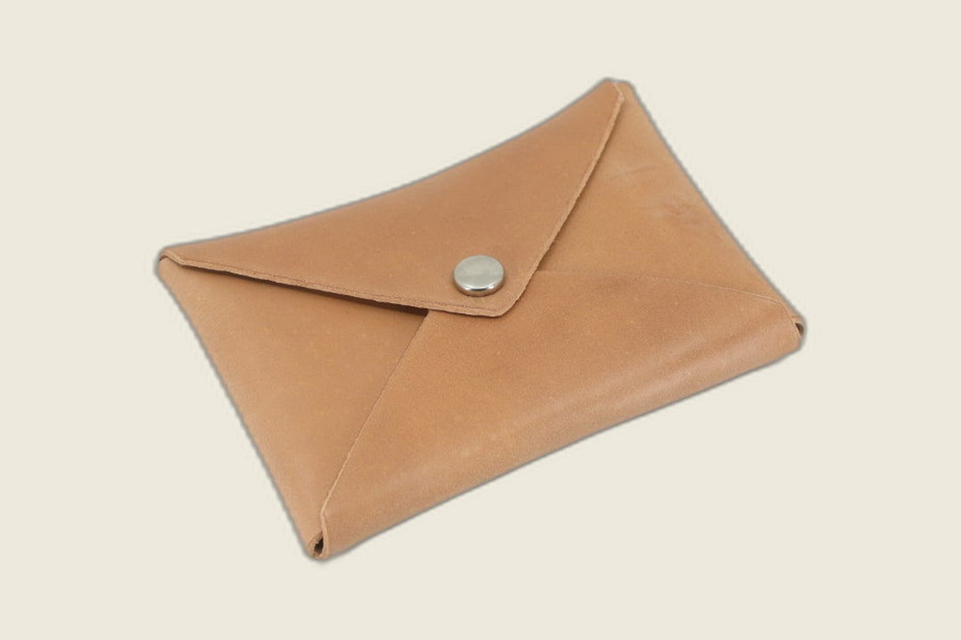 Aegis - Natural Shell Cordovan (Comipel) Front Pocket