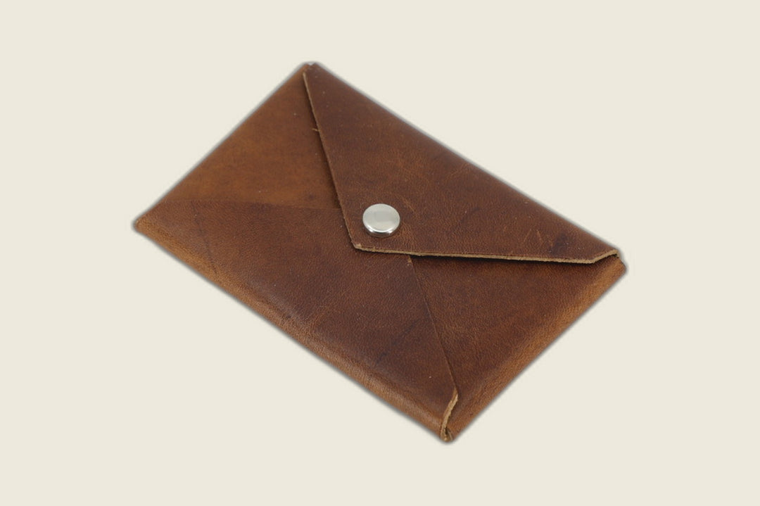 Aegis - Brown Nut Cypress Horsehide (Horween) Front Pocket