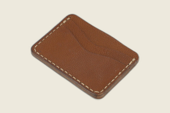 Buckler (4 Slots) - Cognac Calfskin Front Pocket