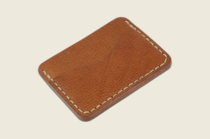 Buckler (4 Slots) - Tan Calfskin (Haas) Front Pocket