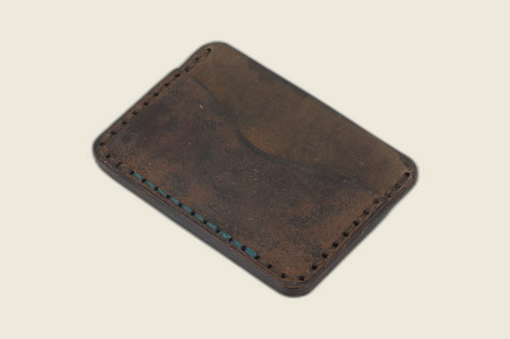 Buckler (2 Slots) - Brown Shell Cordovan Front Pocket