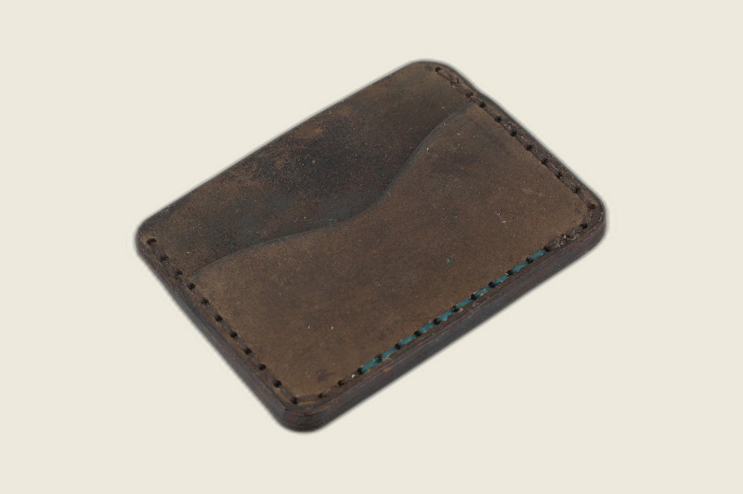 Buckler (2 Slots) - Brown Shell Cordovan Front Pocket