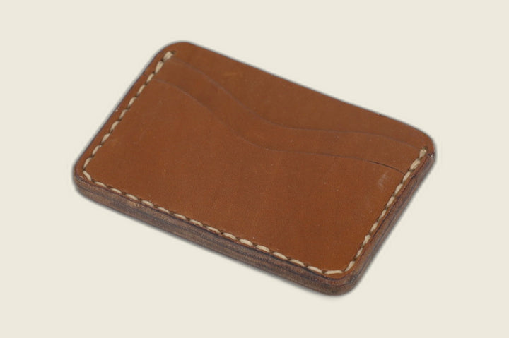 Buckler (4 Slots) - Caramel Calfskin (Haas) Front Pocket