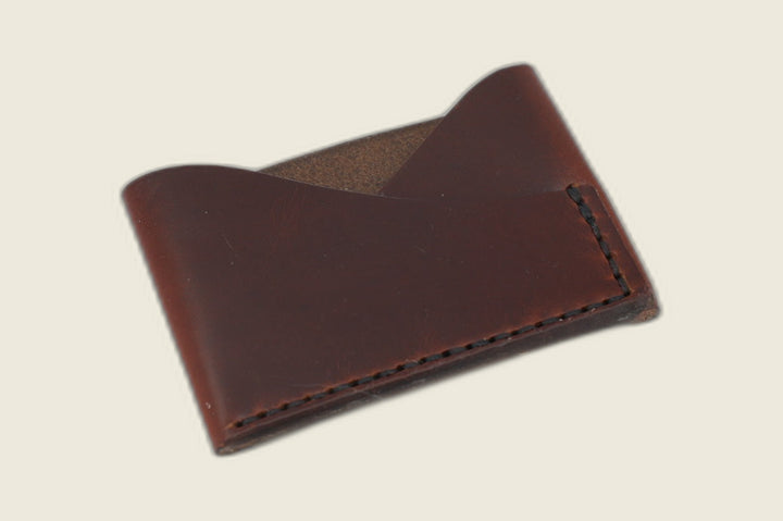 Sentinel - Tan Horsebutt (Horween) Front Pocket