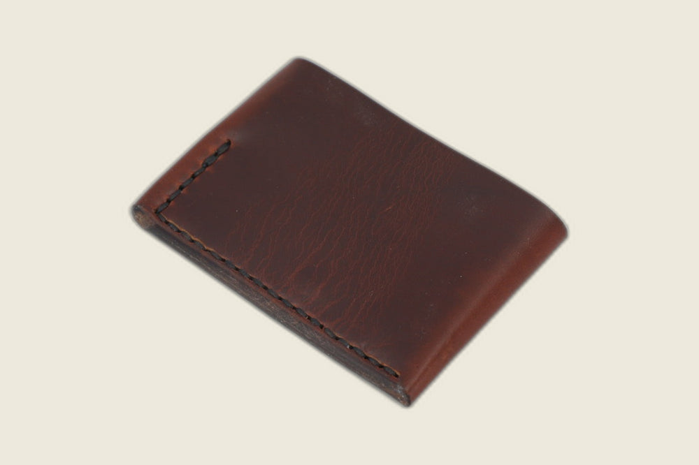 Sentinel - Tan Horsebutt (Horween) Front Pocket