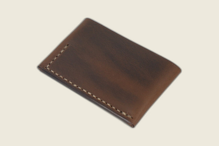 Sentinel - Natural Horsebutt (Horween) Front Pocket