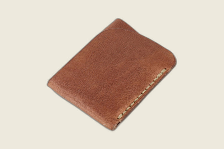 Vanguard - Natural Steerhide (Hermann Oak) Front Pocket