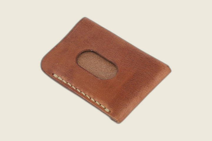 Vanguard - Natural Steerhide (Hermann Oak) Front Pocket