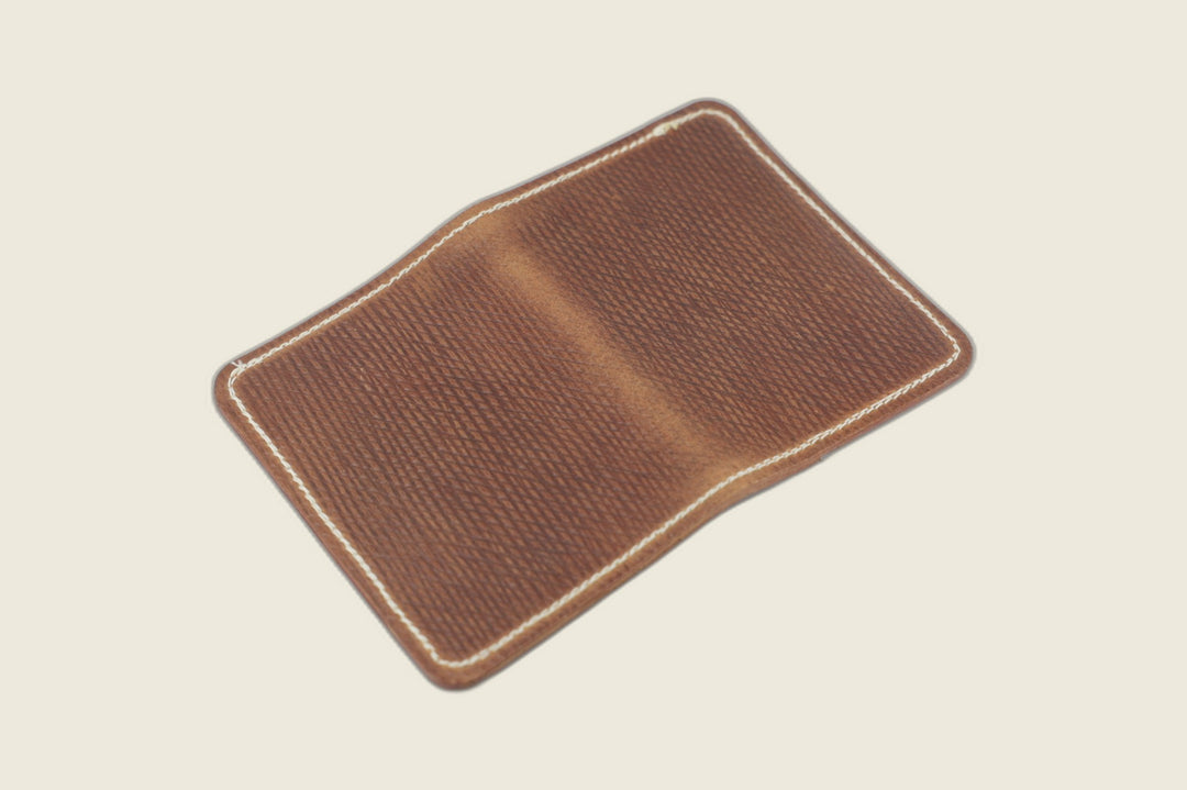 Warden - Light Brown Russian Grain Shell Cordovan (Toscana Italia) Bifold