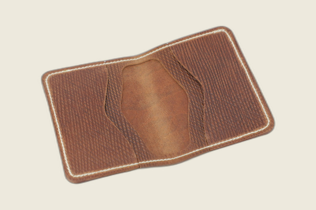 Warden - Light Brown Russian Grain Shell Cordovan (Toscana Italia) Bifold
