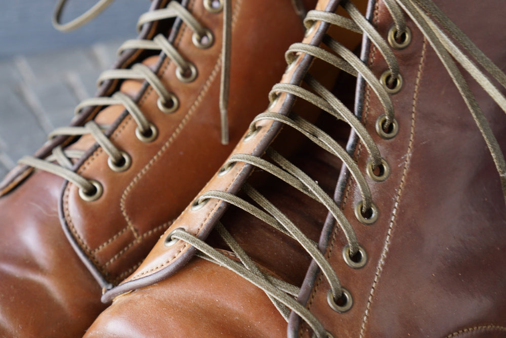 60" Extra Skinny Italian Flat Waxed Laces Shoe Laces