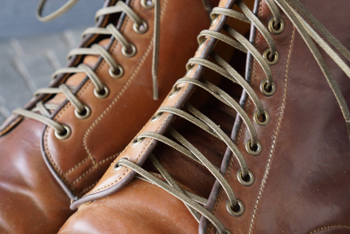 60" Extra Skinny Italian Flat Waxed Laces Shoe Laces