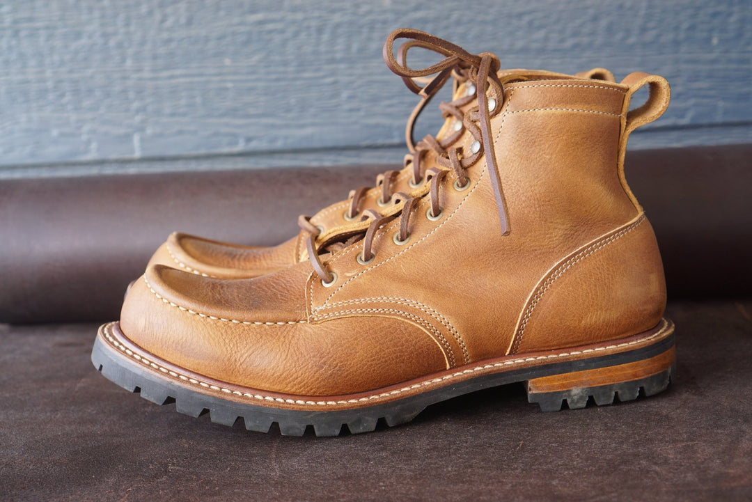 68" Horween Dark Brown Waxed Latigo Laces Shoe Laces