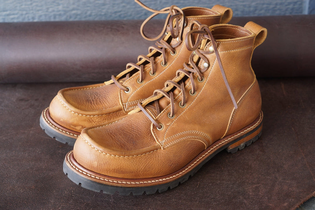 68" Horween Dark Brown Waxed Latigo Laces Shoe Laces