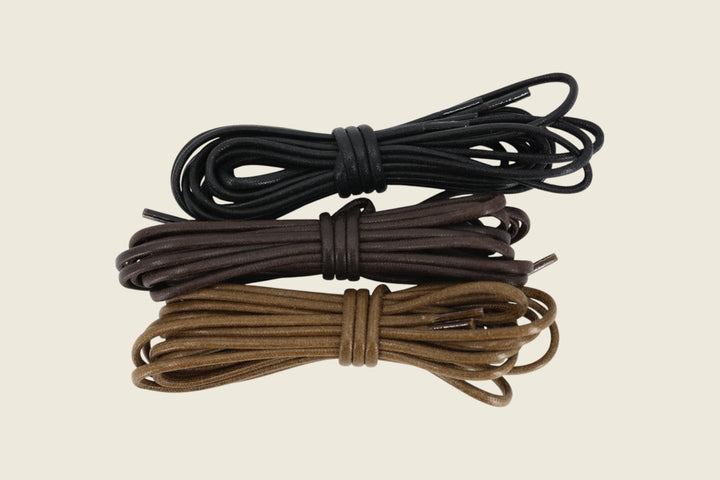 68" Italian Round Waxed Laces Shoe Laces