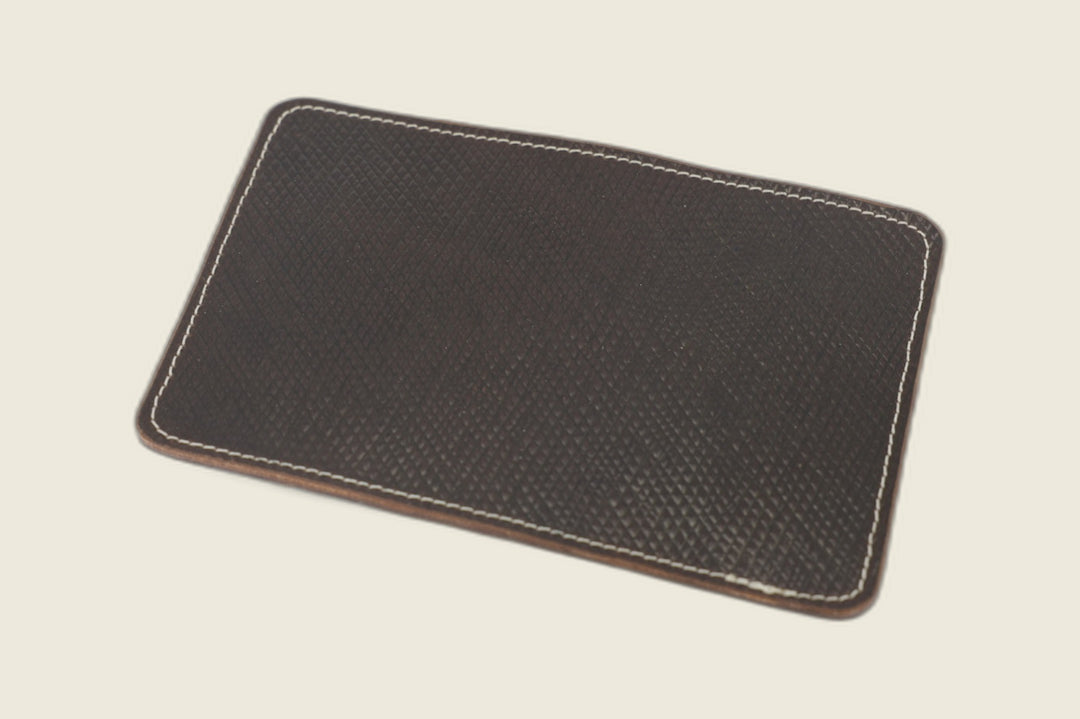 Warden - Dark Brown Russian Grain Shell Cordovan (Toscana Italia) Bifold