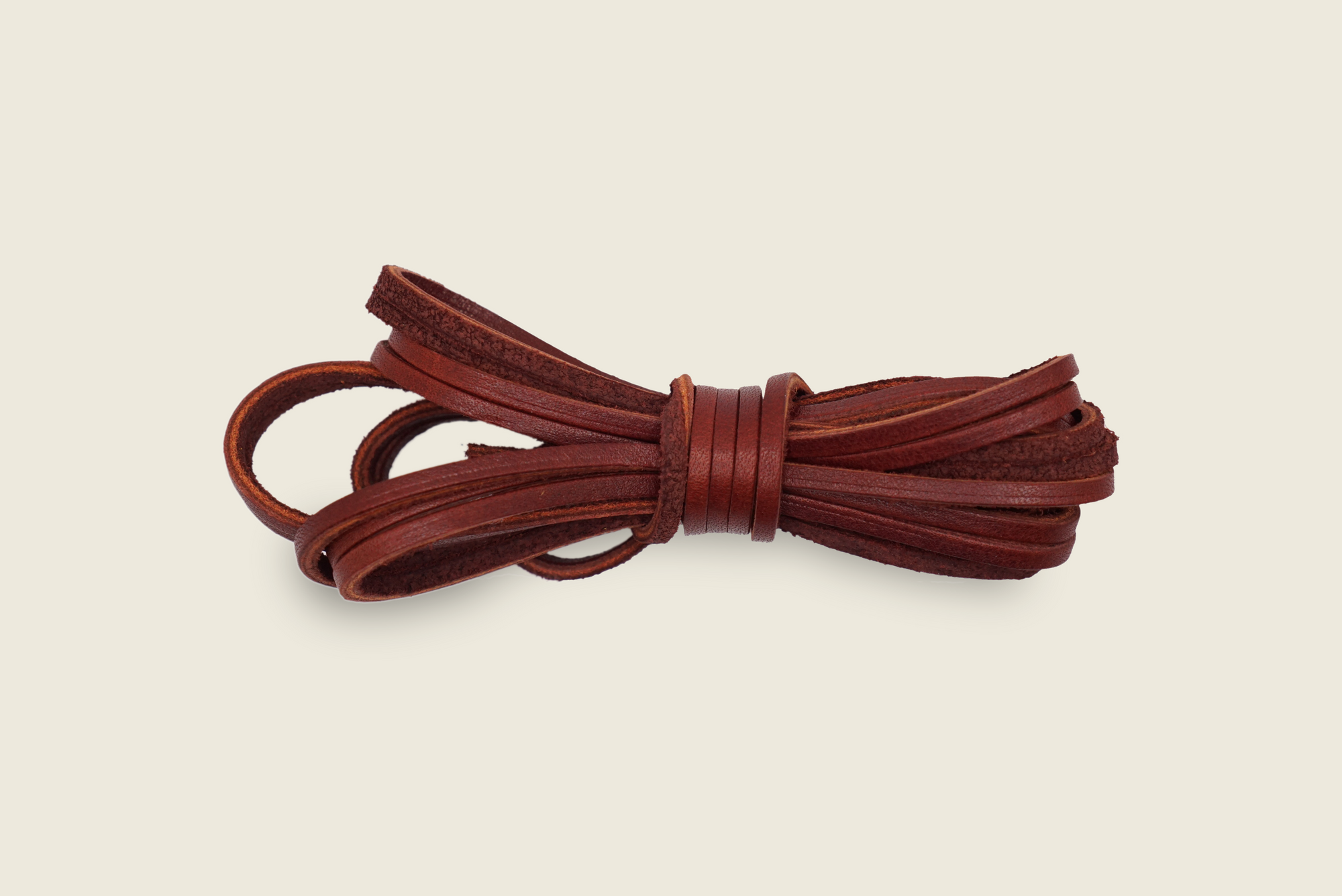 Premium Brown Leather Boot Laces - 1/8 Inch Thick 72 Inches Long - Galaxy  Army Navy