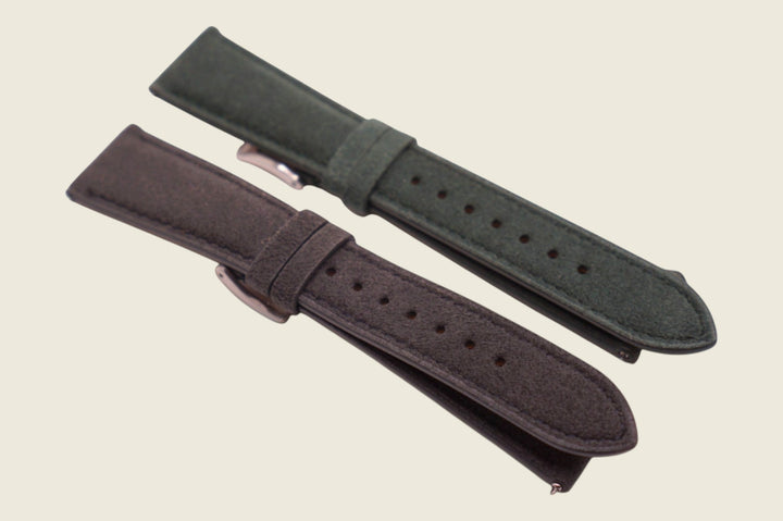 Alcantara Padded Strap Watch Straps