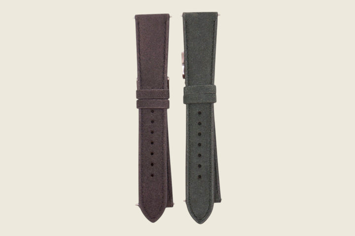 Alcantara Padded Strap Watch Straps