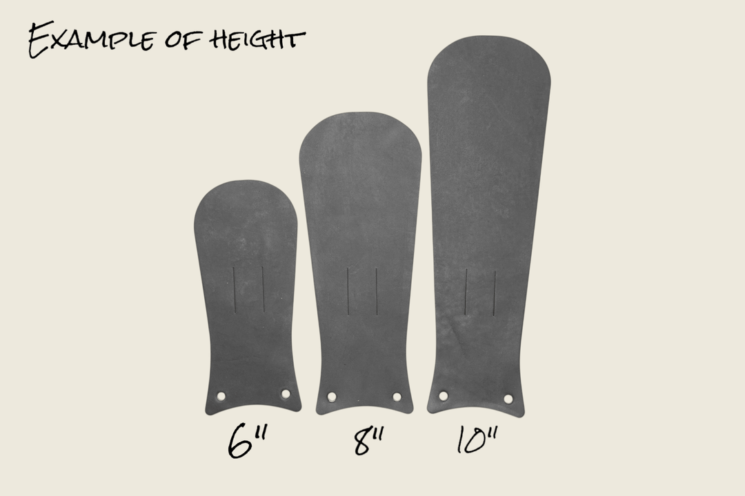 Black Horsebutt (Guidi) Boot Kilties