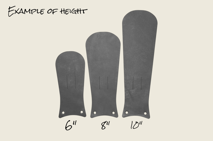 Black Horsebutt (Guidi) Boot Kilties