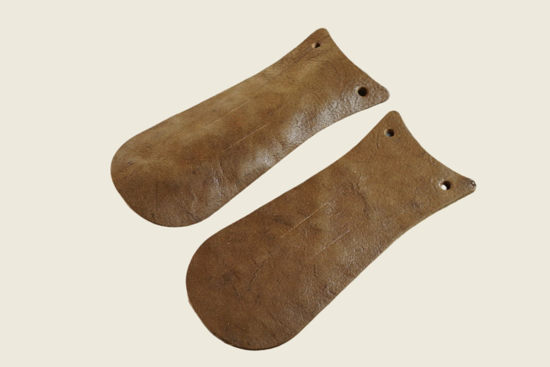 Brown Tumbled Horsebutt (Shinki Hikaku) Boot Kilties
