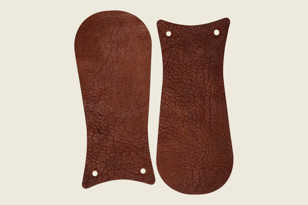 Brown Tumbled Horsebutt (Shinki Hikaku) Boot Kilties