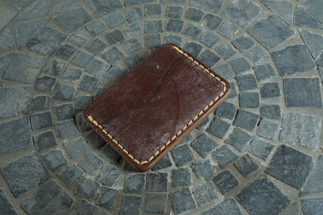 Buckler (2 Slots) - J&FJ Baker Brown English Bridle Front Pocket